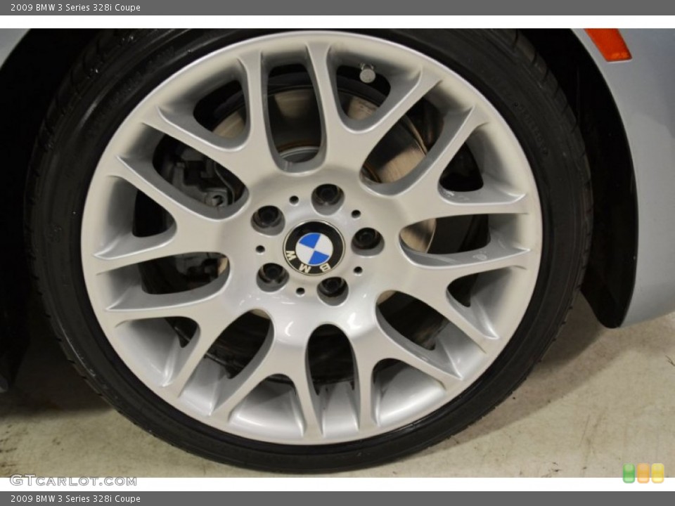 2009 BMW 3 Series 328i Coupe Wheel and Tire Photo #62752023