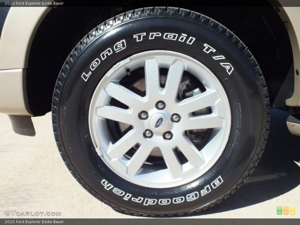 2010 Ford Explorer Eddie Bauer Wheel and Tire Photo #62760257