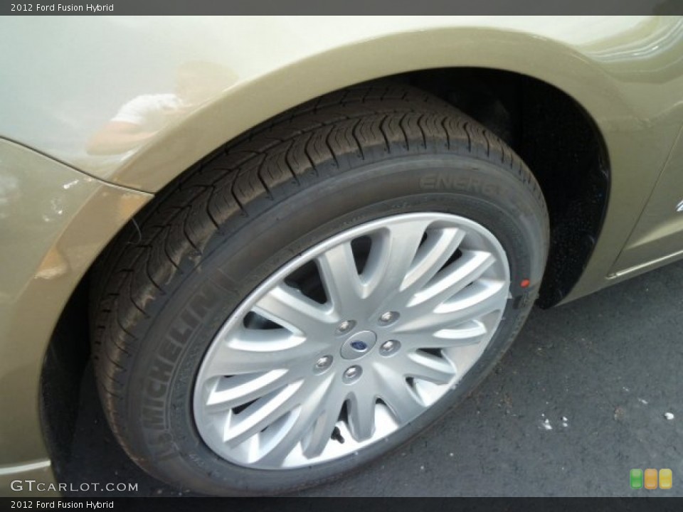 2012 Ford Fusion Hybrid Wheel and Tire Photo #62764337