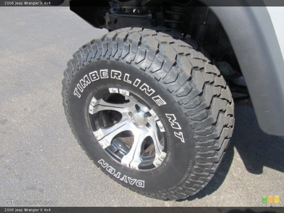 2006 Jeep Wrangler Custom Wheel and Tire Photo #62767157
