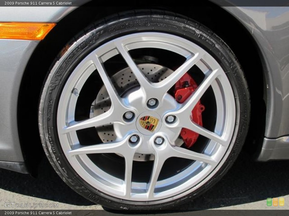 2009 Porsche 911 Carrera S Cabriolet Wheel and Tire Photo #62777814