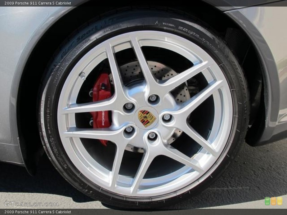2009 Porsche 911 Carrera S Cabriolet Wheel and Tire Photo #62777823