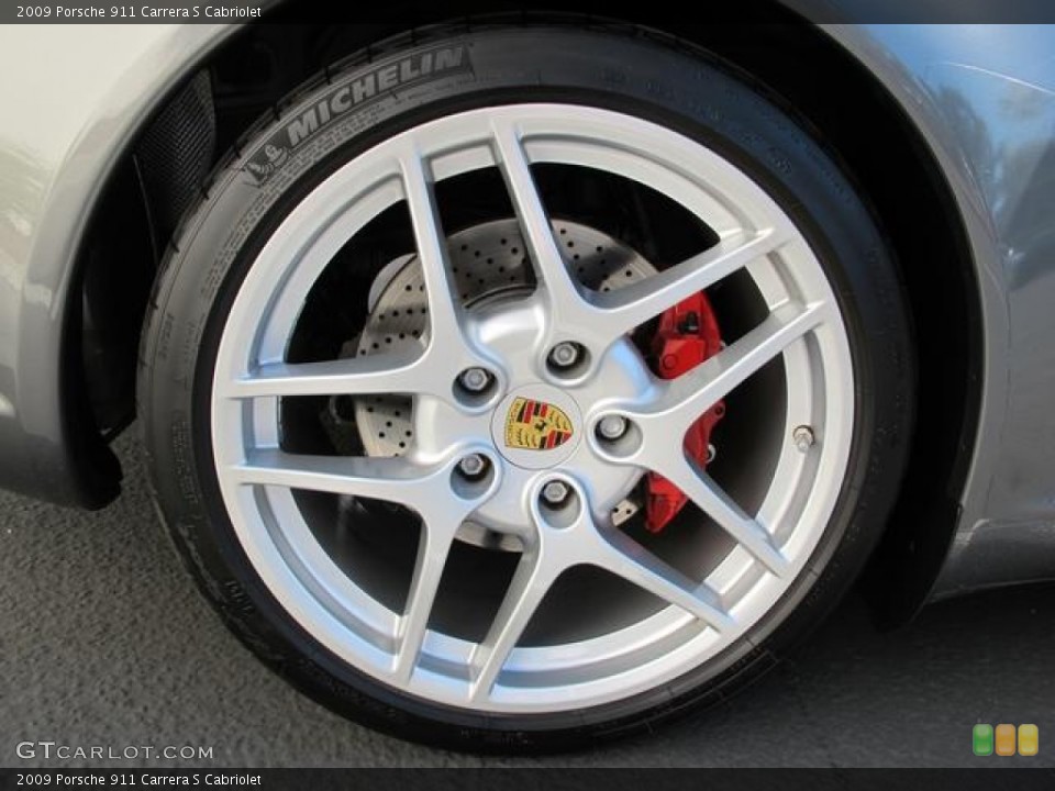 2009 Porsche 911 Carrera S Cabriolet Wheel and Tire Photo #62777832
