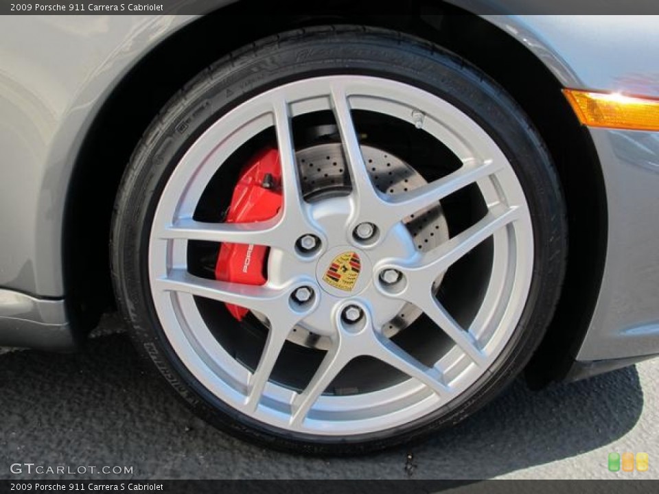 2009 Porsche 911 Carrera S Cabriolet Wheel and Tire Photo #62777841