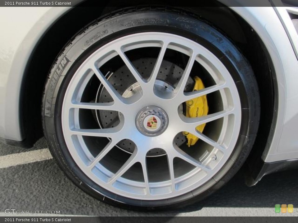 2011 Porsche 911 Turbo S Cabriolet Wheel and Tire Photo #62778003
