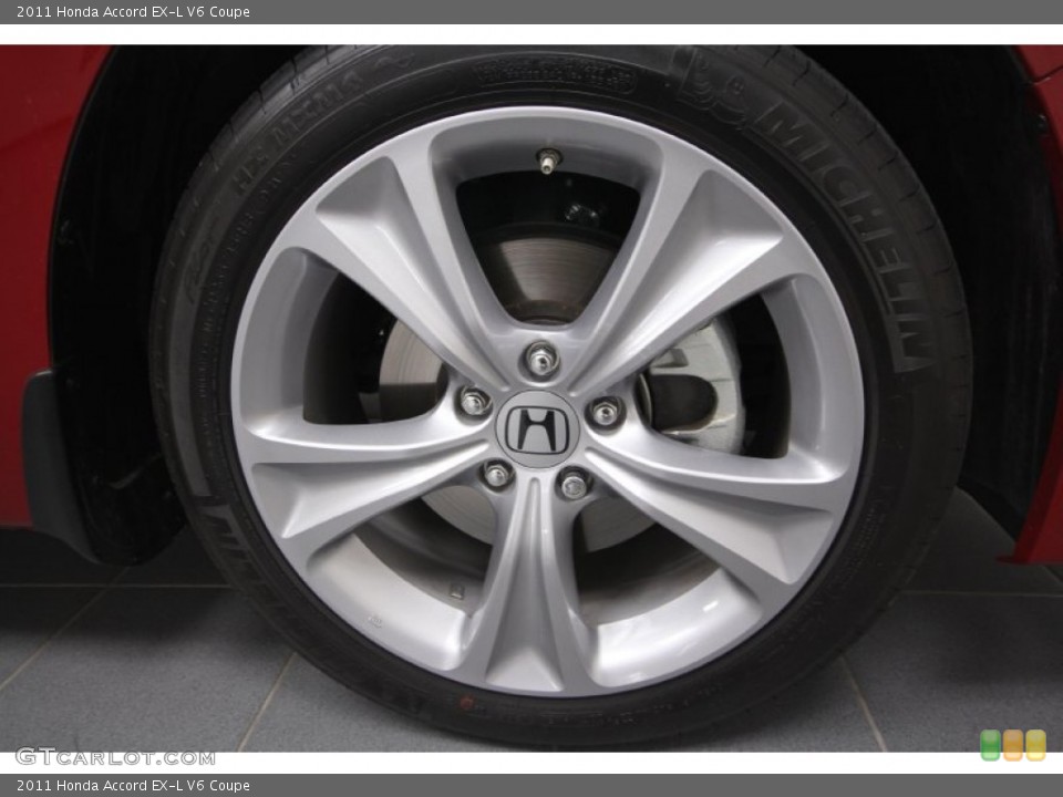 2011 Honda Accord EX-L V6 Coupe Wheel and Tire Photo #62780139