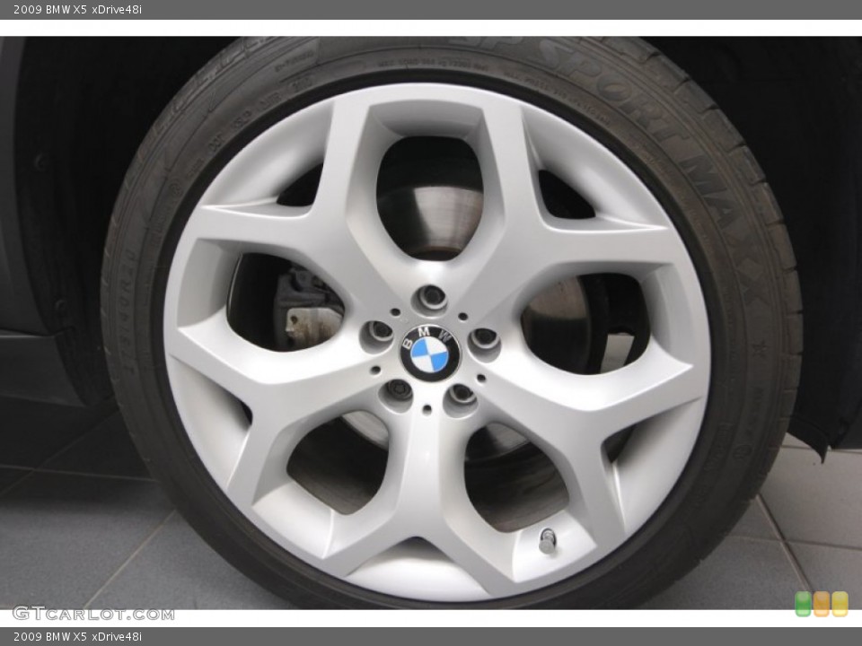 2009 BMW X5 xDrive48i Wheel and Tire Photo #62784051