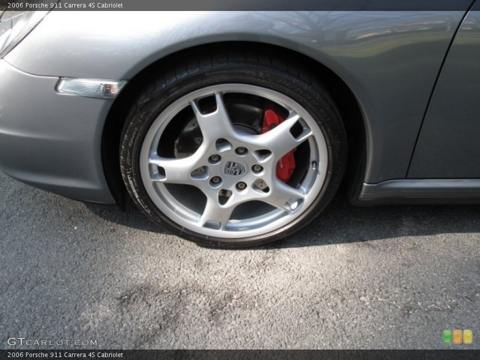 2006 Porsche 911 Carrera 4S Cabriolet Wheel and Tire Photo #62786061
