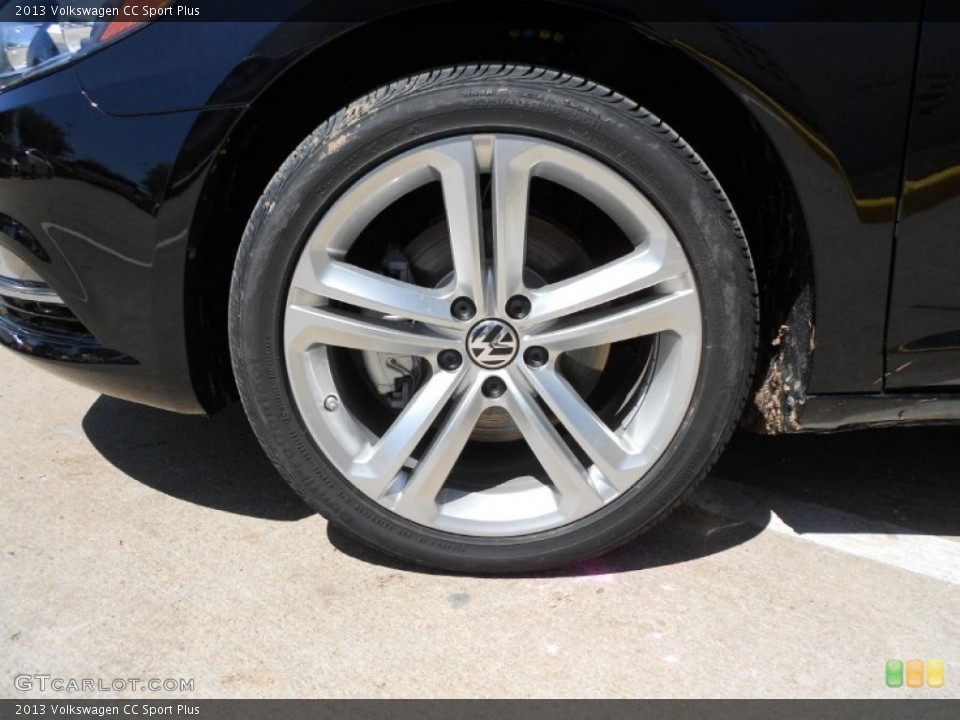 2013 Volkswagen CC Sport Plus Wheel and Tire Photo #62790594