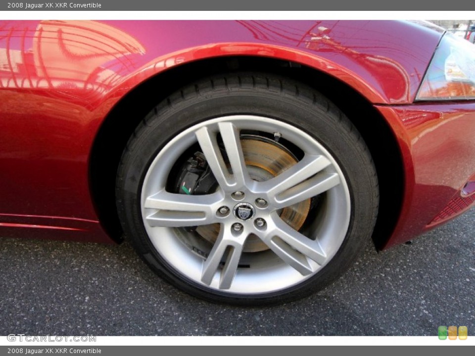 2008 Jaguar XK XKR Convertible Wheel and Tire Photo #62790609
