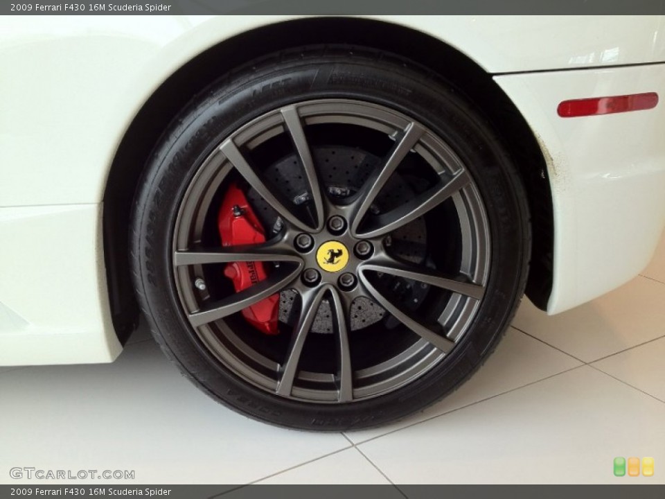 2009 Ferrari F430 16M Scuderia Spider Wheel and Tire Photo #62791089
