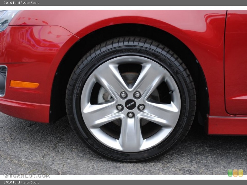 2010 Ford Fusion Sport Wheel and Tire Photo #62791953