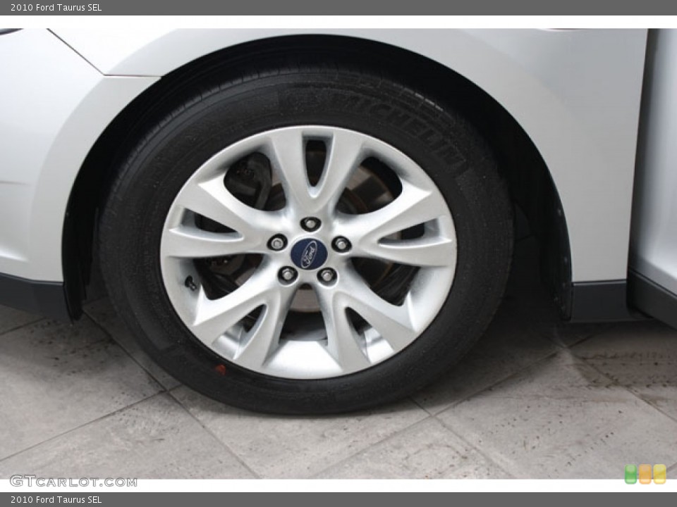 2010 Ford Taurus SEL Wheel and Tire Photo #62794519