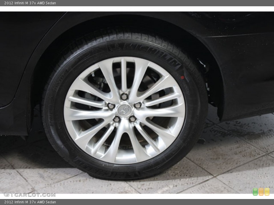 2012 Infiniti M 37x AWD Sedan Wheel and Tire Photo #62797093
