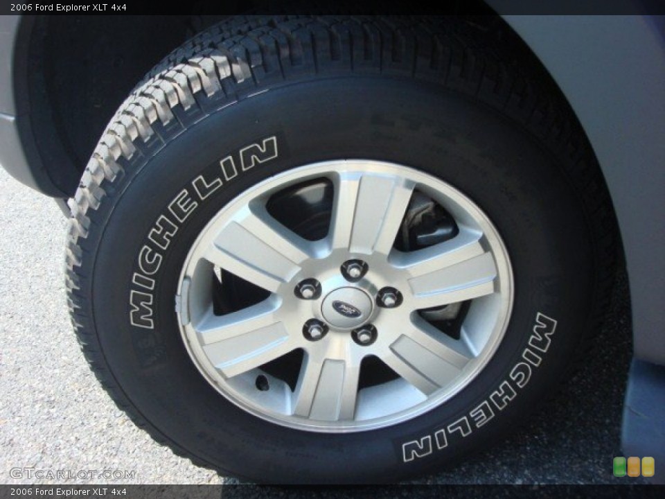 2006 Ford Explorer XLT 4x4 Wheel and Tire Photo #62798188