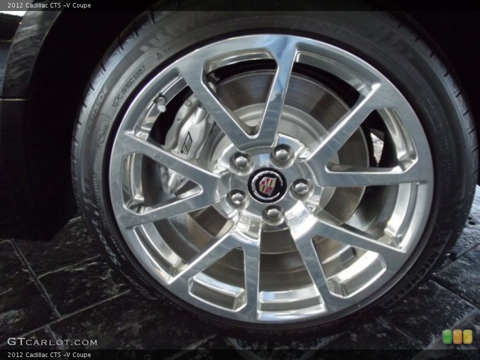 2012 Cadillac CTS -V Coupe Wheel and Tire Photo #62798866