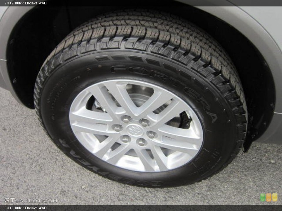 2012 Buick Enclave AWD Wheel and Tire Photo #62800417