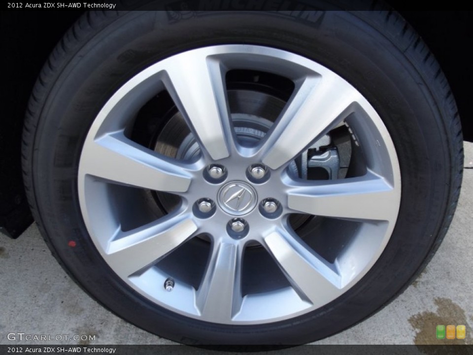 2012 Acura ZDX SH-AWD Technology Wheel and Tire Photo #62800711