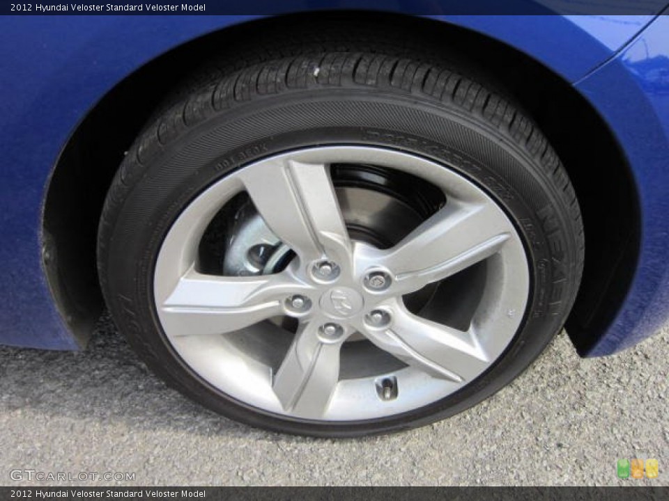 2012 Hyundai Veloster  Wheel and Tire Photo #62801442