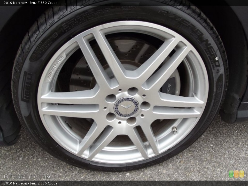 2010 Mercedes-Benz E 550 Coupe Wheel and Tire Photo #62805670