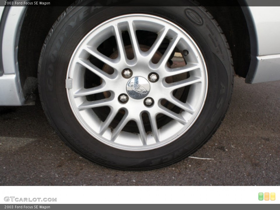 2003 Ford Focus SE Wagon Wheel and Tire Photo #62806198