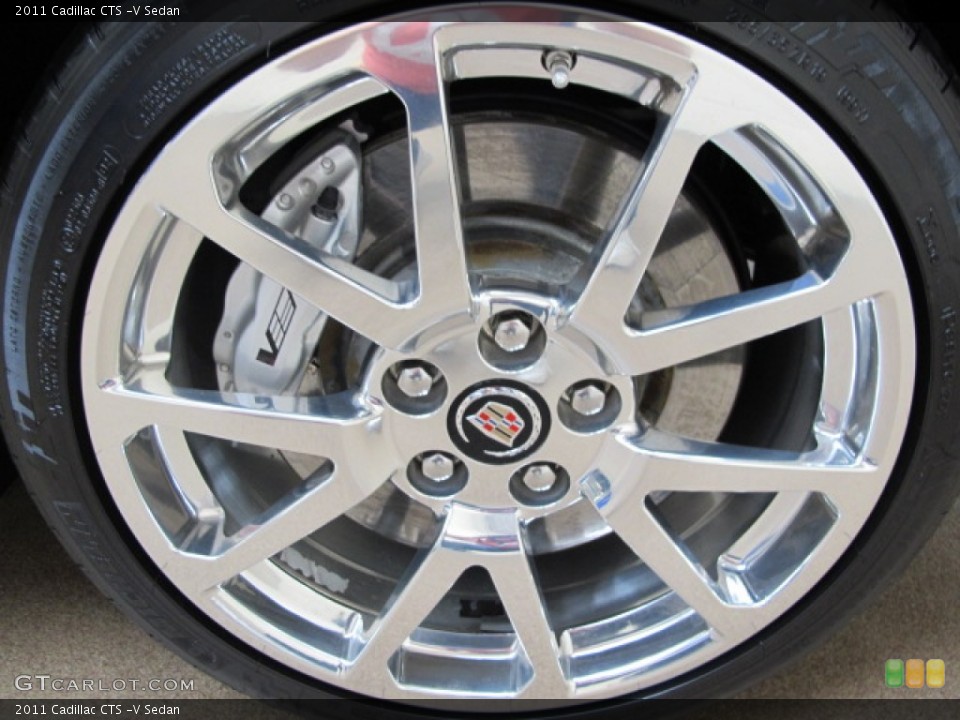 2011 Cadillac CTS -V Sedan Wheel and Tire Photo #62811903
