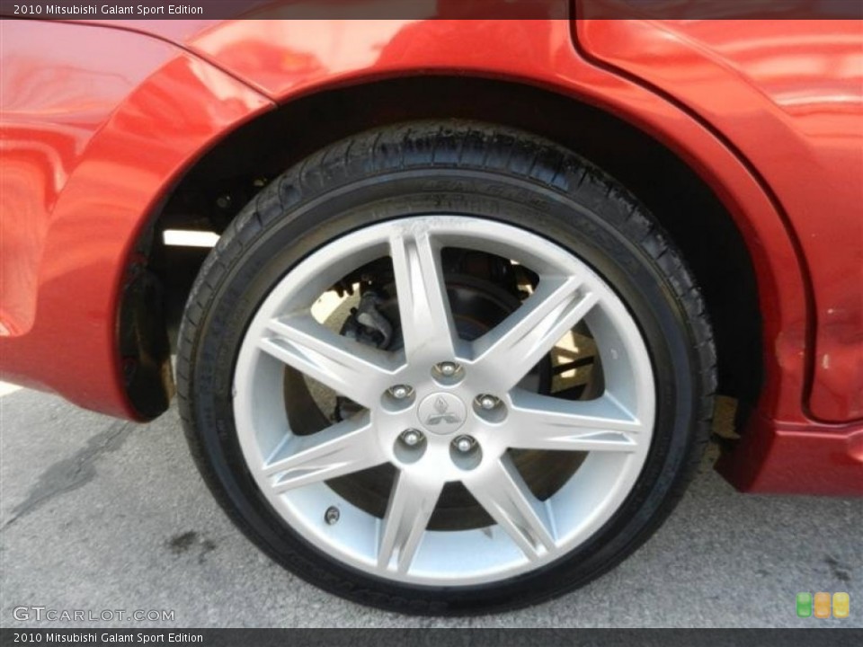 2010 Mitsubishi Galant Sport Edition Wheel and Tire Photo #62816009