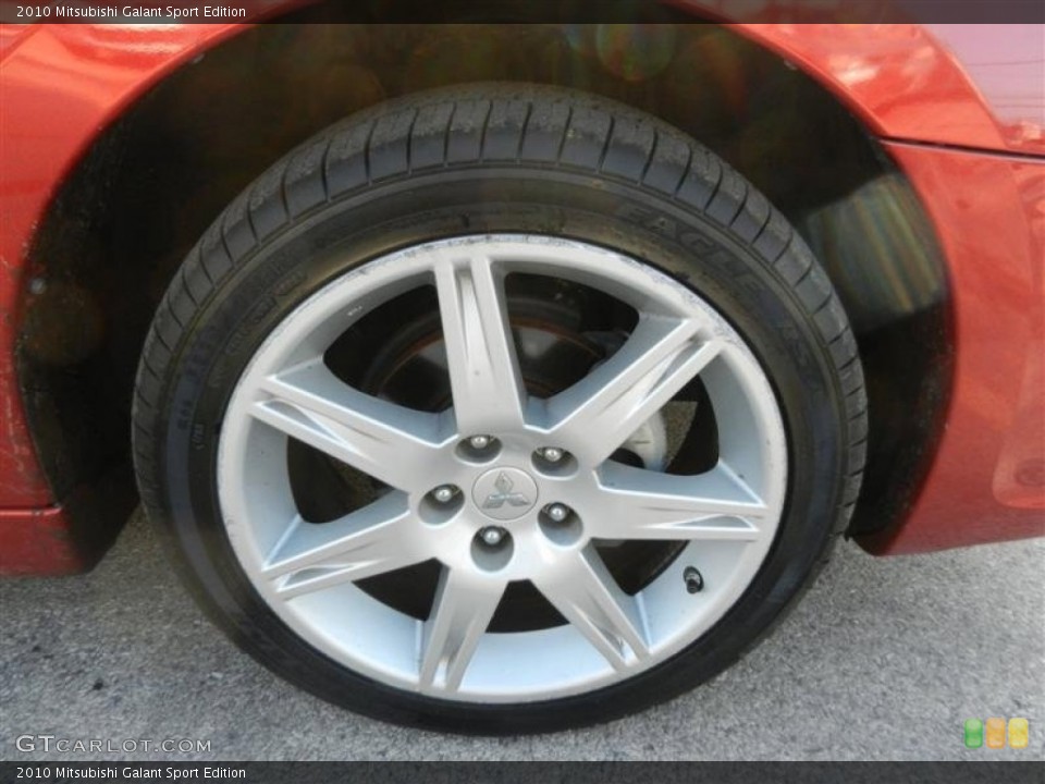 2010 Mitsubishi Galant Sport Edition Wheel and Tire Photo #62816018