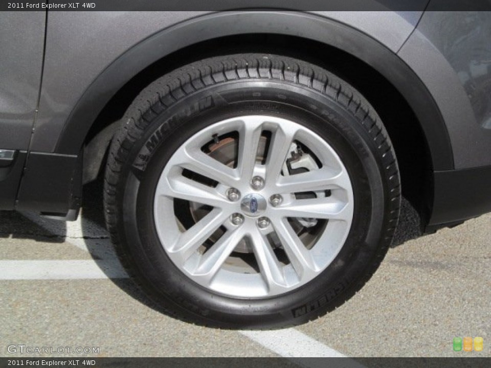 2011 Ford Explorer XLT 4WD Wheel and Tire Photo #62817236