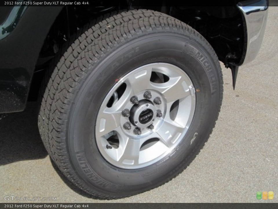 2012 Ford F250 Super Duty XLT Regular Cab 4x4 Wheel and Tire Photo #62818319