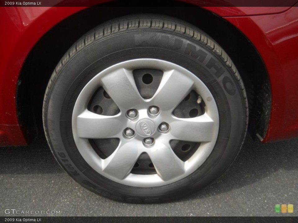 2009 Kia Optima LX Wheel and Tire Photo #62818757