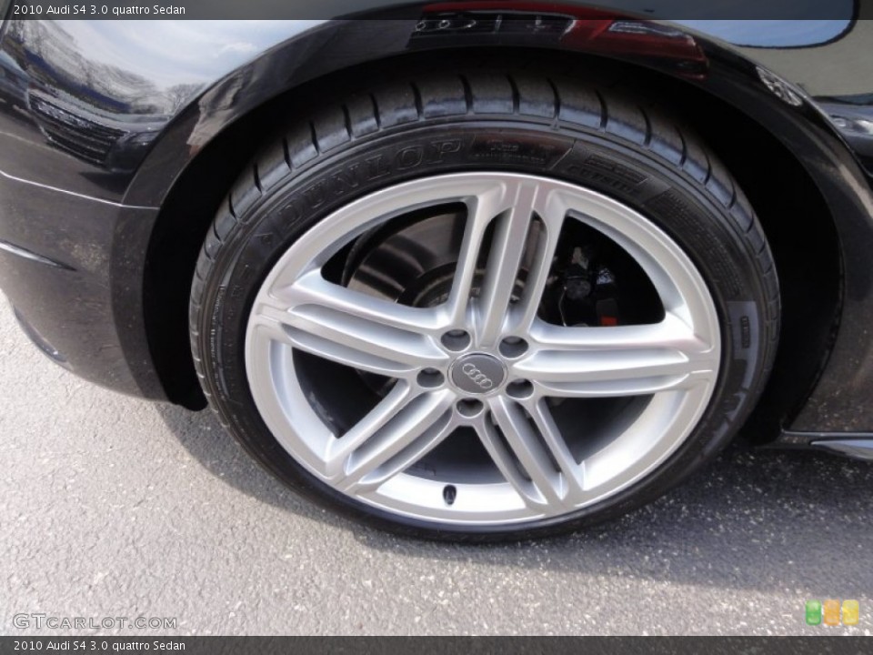 2010 Audi S4 3.0 quattro Sedan Wheel and Tire Photo #62828404
