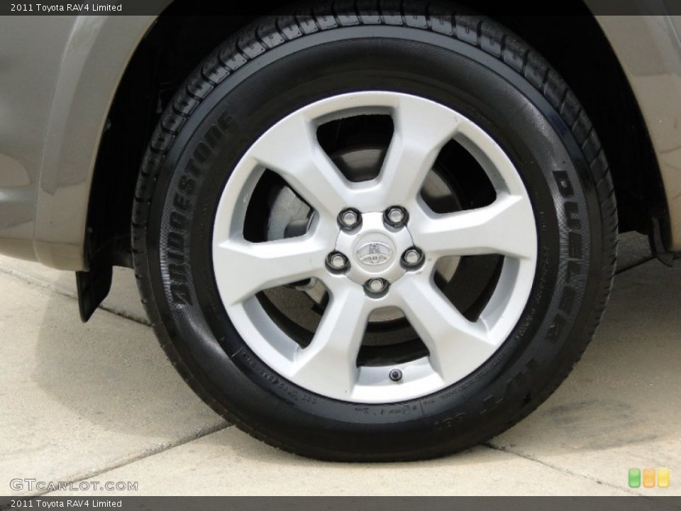 2011 Toyota RAV4 Limited Wheel and Tire Photo #62828572