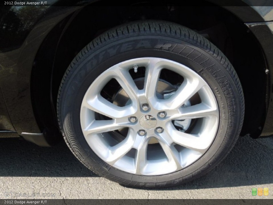 2012 Dodge Avenger R/T Wheel and Tire Photo #62837715