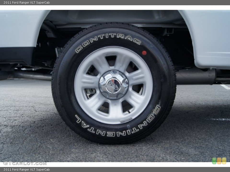 2011 Ford Ranger XLT SuperCab Wheel and Tire Photo #62838718
