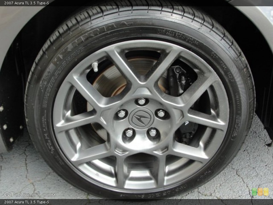 2007 Acura TL 3.5 Type-S Wheel and Tire Photo #62850598