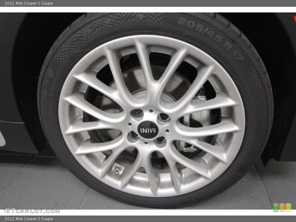 2012 Mini Cooper S Coupe Wheel and Tire Photo #62854790