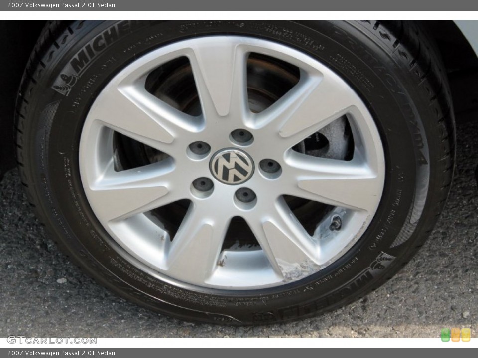 2007 Volkswagen Passat 2.0T Sedan Wheel and Tire Photo #62854837