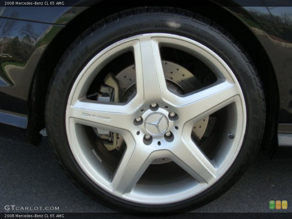 2008 Mercedes-Benz CL 65 AMG Wheel and Tire Photo #62855061