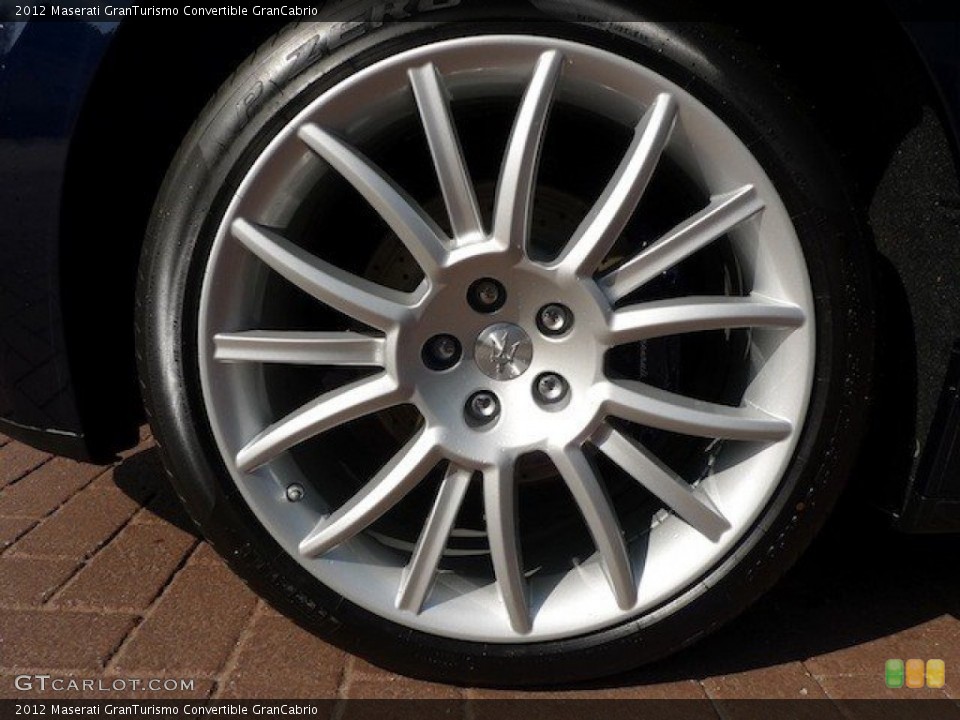 2012 Maserati GranTurismo Convertible GranCabrio Wheel and Tire Photo #62855923