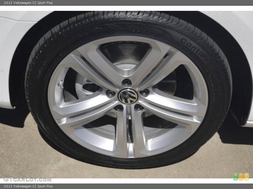 2013 Volkswagen CC Sport Plus Wheel and Tire Photo #62856196