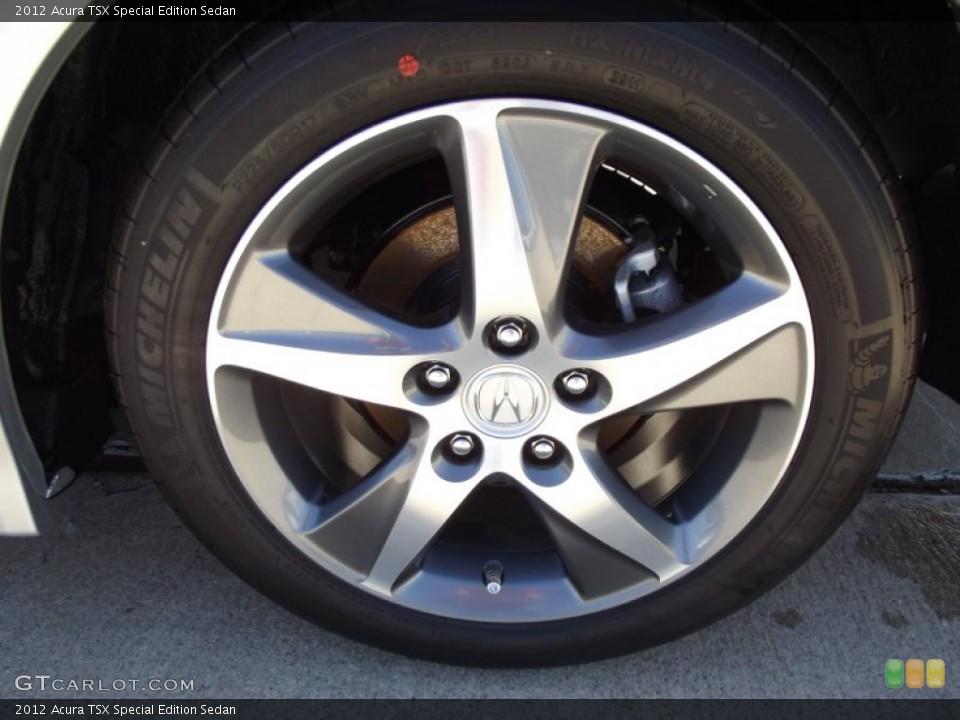 2012 Acura TSX Special Edition Sedan Wheel and Tire Photo #62857843