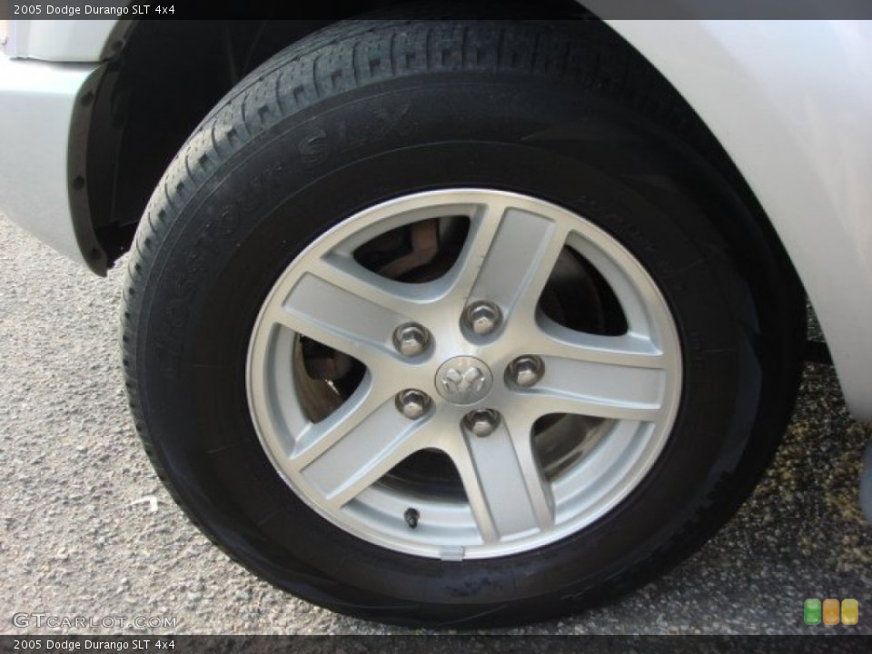 2005 Dodge Durango SLT 4x4 Wheel and Tire Photo #62863195