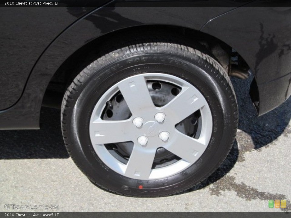 2010 Chevrolet Aveo Aveo5 LT Wheel and Tire Photo #62882897