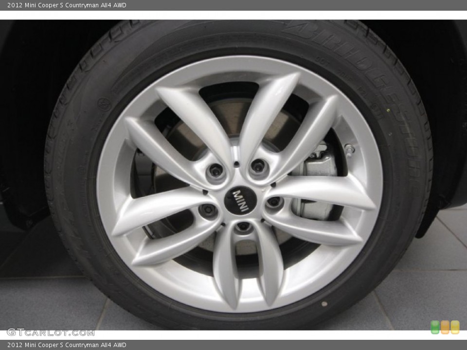 2012 Mini Cooper S Countryman All4 AWD Wheel and Tire Photo #62905413