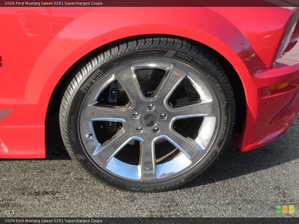 2009 Ford Mustang Saleen S281 Supercharged Coupe Wheel and Tire Photo #62905872