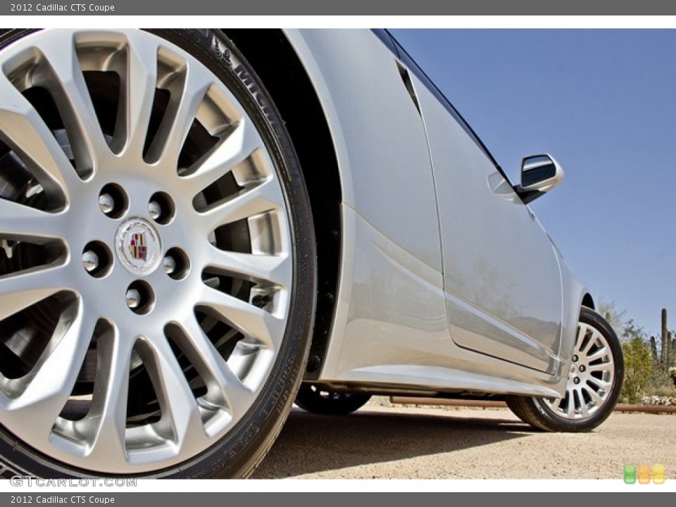 2012 Cadillac CTS Coupe Wheel and Tire Photo #62918471