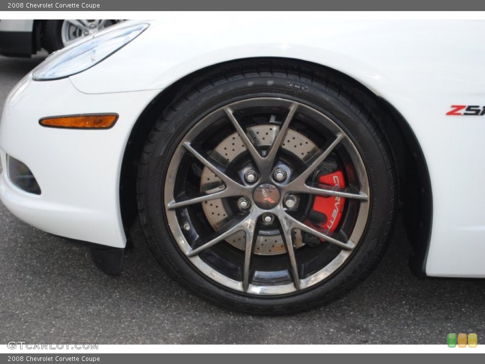 2008 Chevrolet Corvette Coupe Wheel and Tire Photo #62924366