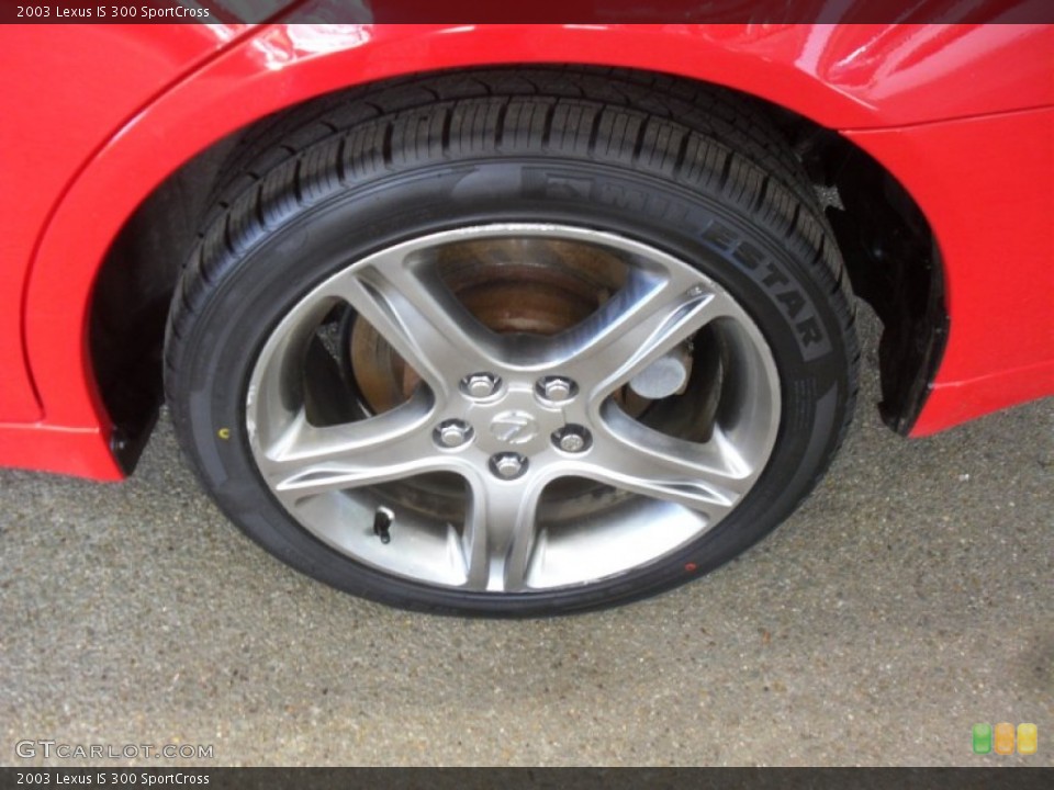 2003 Lexus IS 300 SportCross Wheel and Tire Photo #62934549