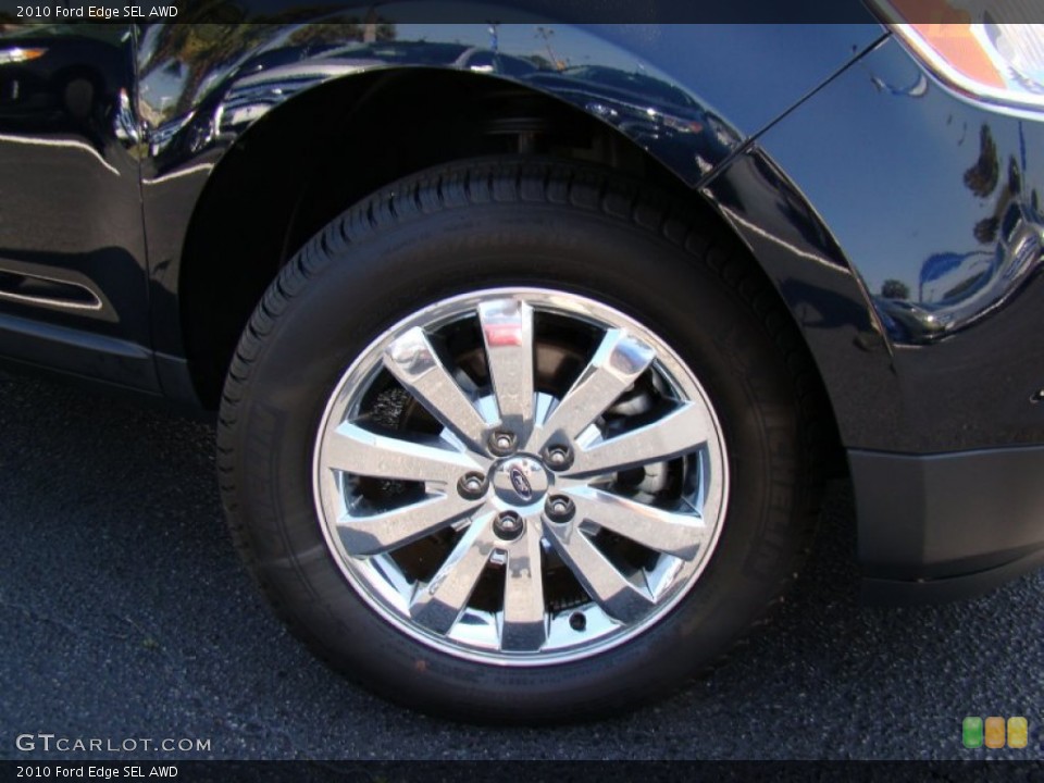 2010 Ford Edge SEL AWD Wheel and Tire Photo #62934798